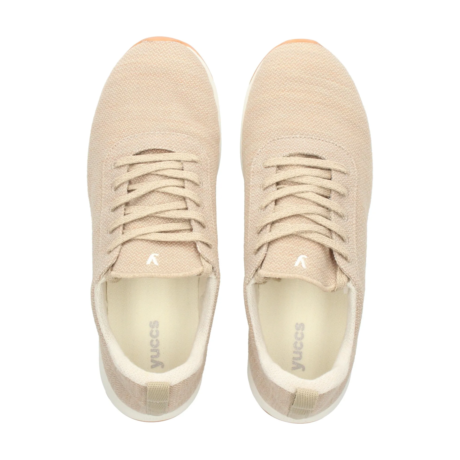 YUCCS Zapatillas de Hombre MERINO BEIGEH