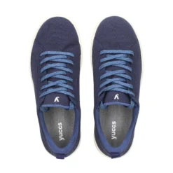 YUCCS Zapatillas de Hombre MERINO NAVY