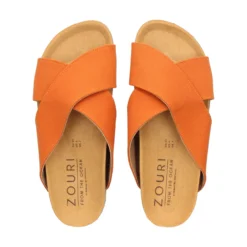 ZOURI Sandalias planas de Mujer SUN TERRACOTA